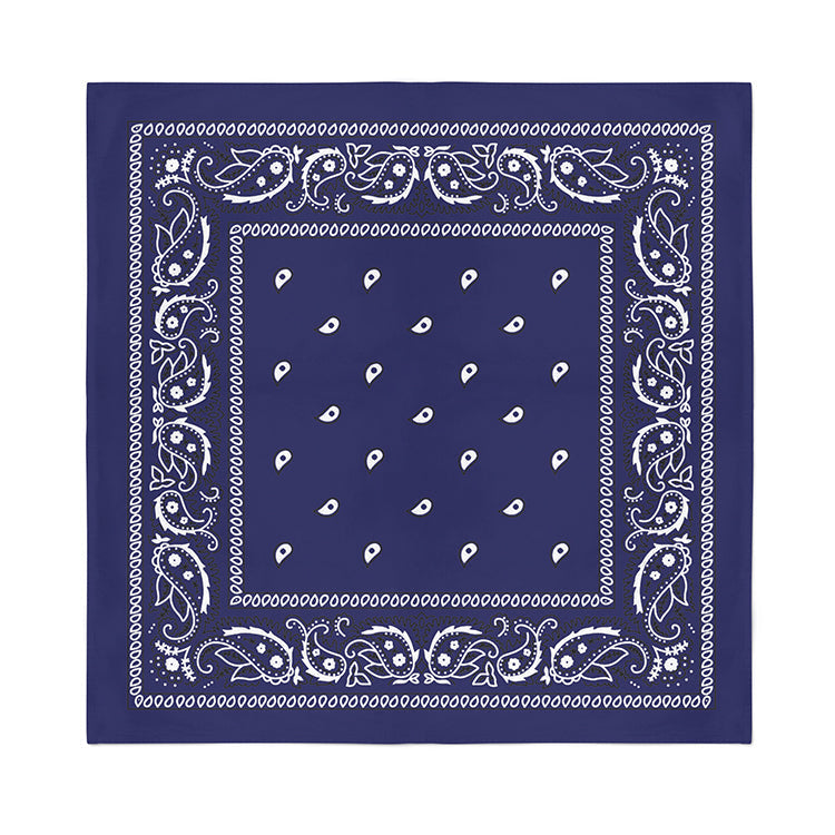 12 Pack POLYESTER Bandanas Solid 22 inches White Bandanas Wholesale
