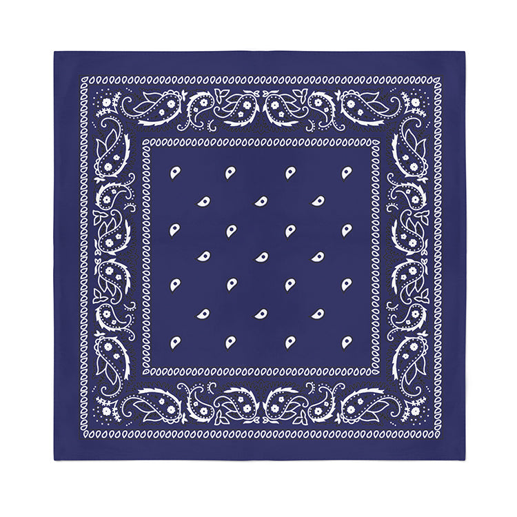 12 Pack COTTON Bandanas Solid 22 inches White Bandanas Wholesale