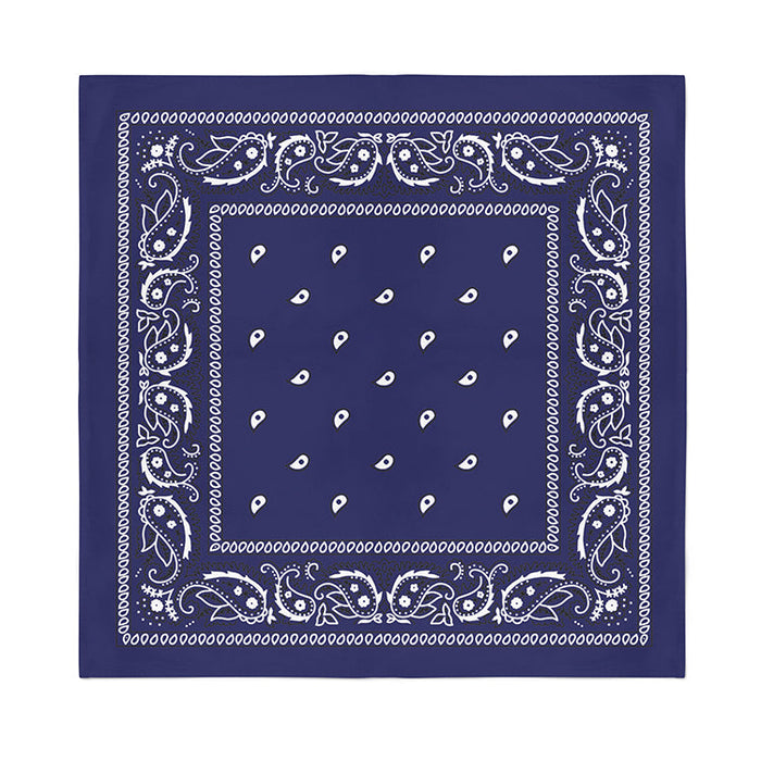 12 Pack COTTON Bandanas Solid 22 inches White Bandanas Wholesale