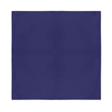 12 Pack POLYESTER Bandanas Solid 22 inches White Bandanas Wholesale