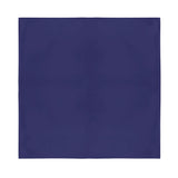 12 Pack POLYESTER Bandanas Solid 22 inches White Bandanas Wholesale