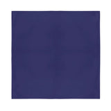 12 Pack POLYESTER Bandanas Solid 22 inches White Bandanas Wholesale