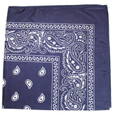 Z***UNAVAILABLE PRODUCT All Bandanas - Paisley or Solid Cotton or Polyester 22 or 27 inches Solid 22 in Cotton Black  Wholesale