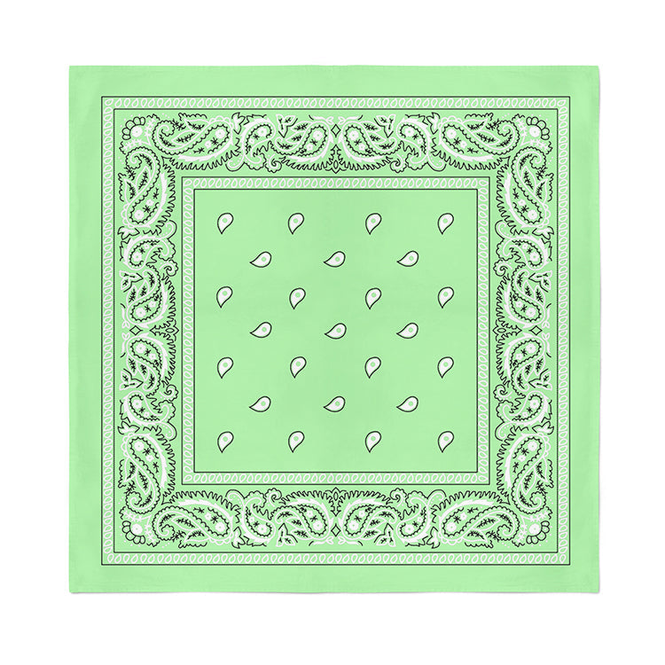 12 Pack COTTON Bandanas Solid 22 inches White Bandanas Wholesale