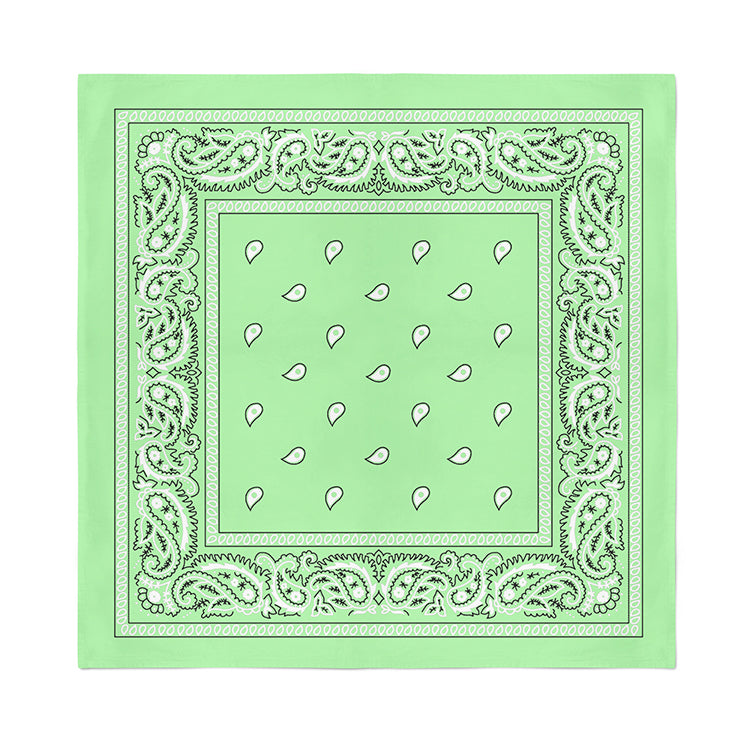 12 Pack COTTON Bandanas Solid 22 inches White Bandanas Wholesale