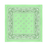 12 Pack COTTON Bandanas Solid 22 inches White Bandanas Wholesale