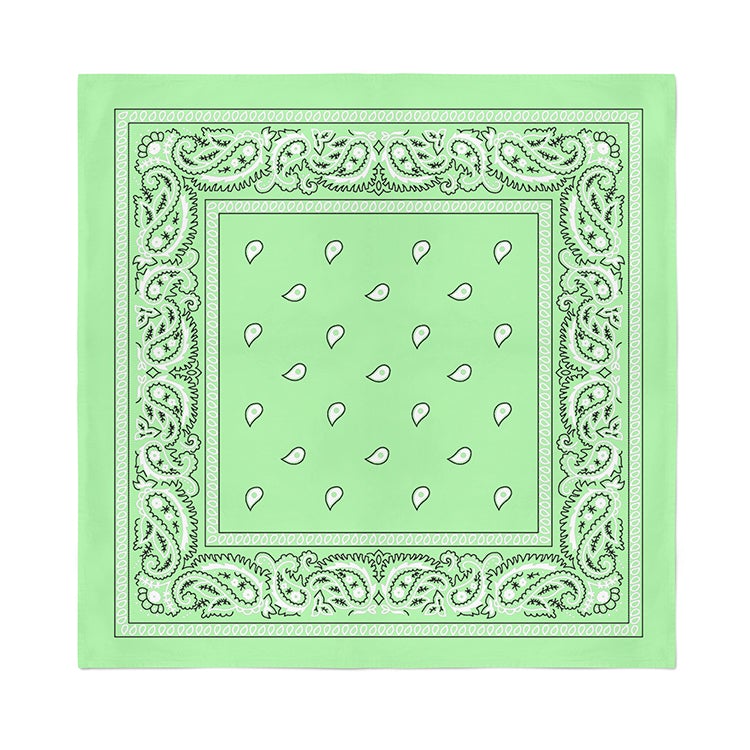 12 Pack COTTON Bandanas Solid 22 inches White Bandanas Wholesale