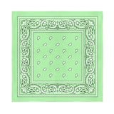 12 Pack COTTON Bandanas Solid 22 inches White Bandanas Wholesale