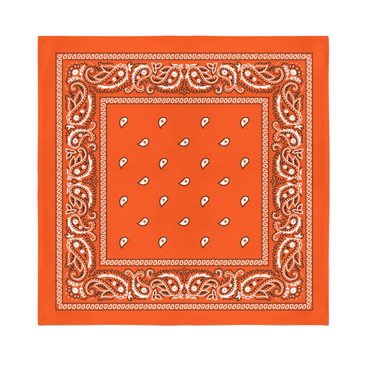 12 Pack COTTON Bandanas Solid 22 inches White Bandanas Wholesale