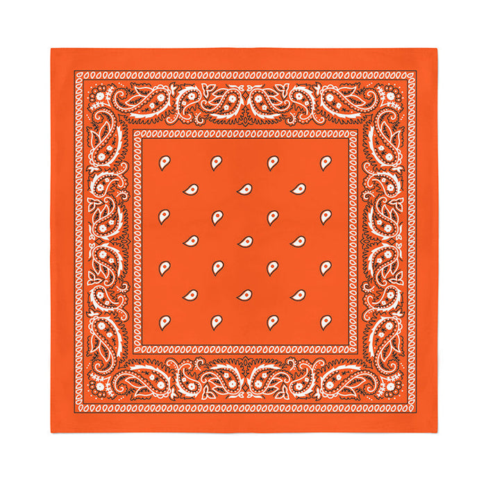 Made in the USA Assorted Paisley Bandanas -6 Pack, 22 x 22, 100% Cot Made in the USA Assorted Paisley Bandanas -6 Pack, 22 x 22, 100% Cot