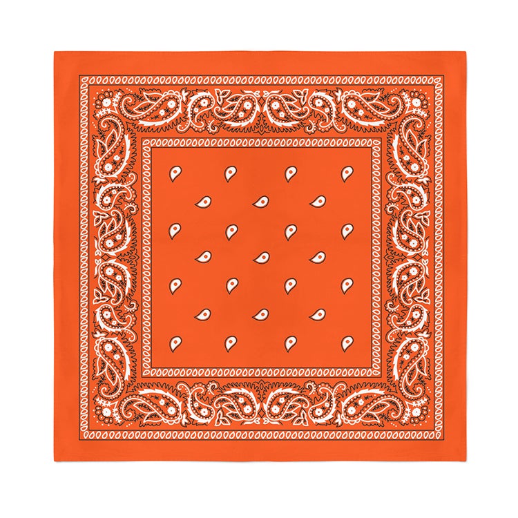 12 Pack COTTON Bandanas Solid 22 inches White Bandanas Wholesale