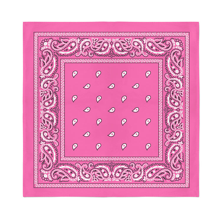 12 Pack COTTON Bandanas Solid 22 inches White Bandanas Wholesale