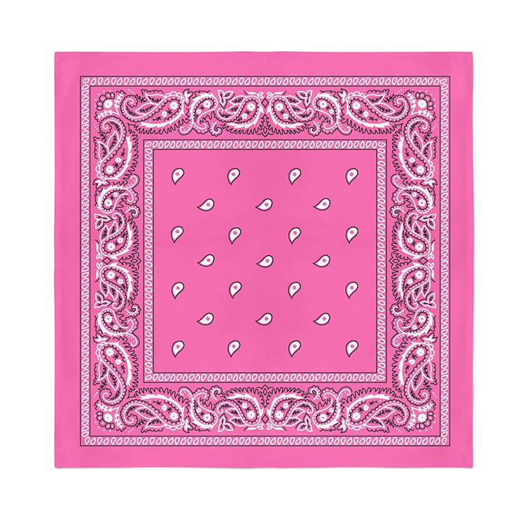 12 Pcs COTTON Bandanas Bulk Wholesale - Paisley or Solid (Sold per Dozen) - BandanasWholesale