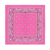 12 Pcs COTTON Bandanas Bulk Wholesale - Paisley or Solid (Sold per Dozen) - BandanasWholesale