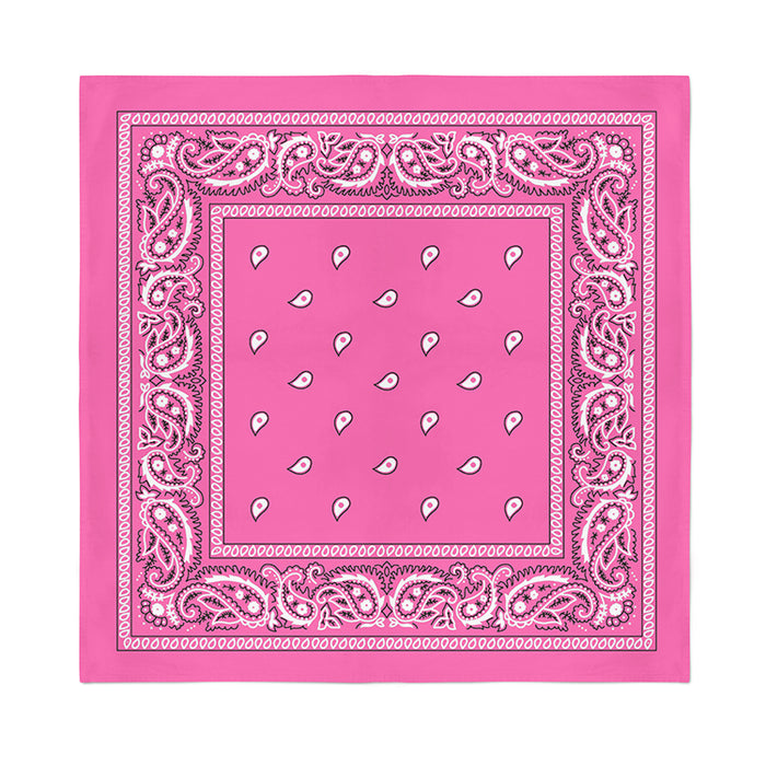 600 Pack COTTON Bandanas Solid 22 inches White Bandanas Wholesale