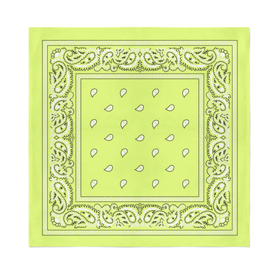 Neon Yellow Bandana