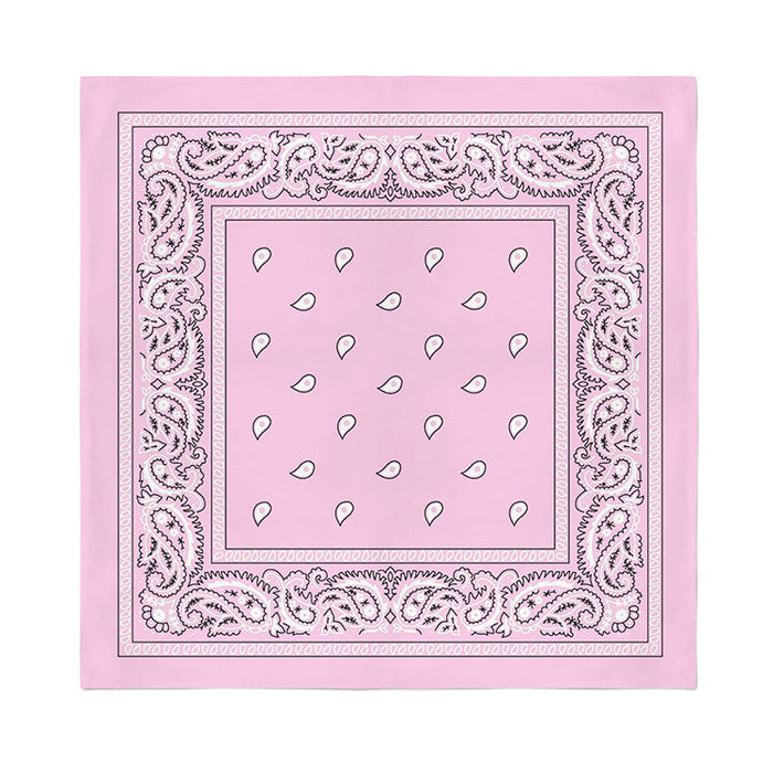 12 Pack COTTON Bandanas Solid 22 inches White Bandanas Wholesale