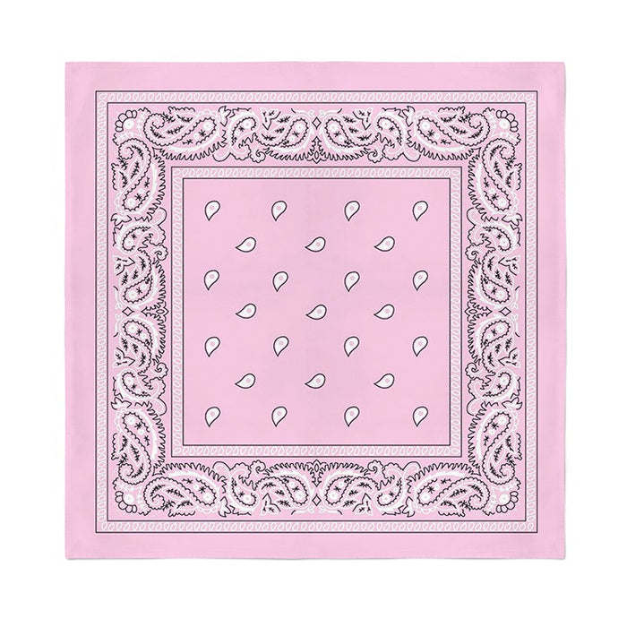 12 Pack COTTON Bandanas Solid 22 inches White Bandanas Wholesale