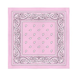 12 Pcs COTTON Bandanas Bulk Wholesale - Paisley or Solid (Sold per Dozen) - BandanasWholesale