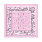 12 Pack COTTON Bandanas Solid 22 inches White Bandanas Wholesale