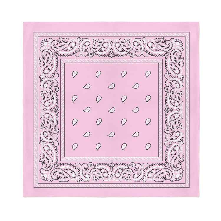 12 Pack COTTON Bandanas Solid 22 inches White Bandanas Wholesale