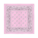 12 Pack COTTON Bandanas Solid 22 inches White Bandanas Wholesale