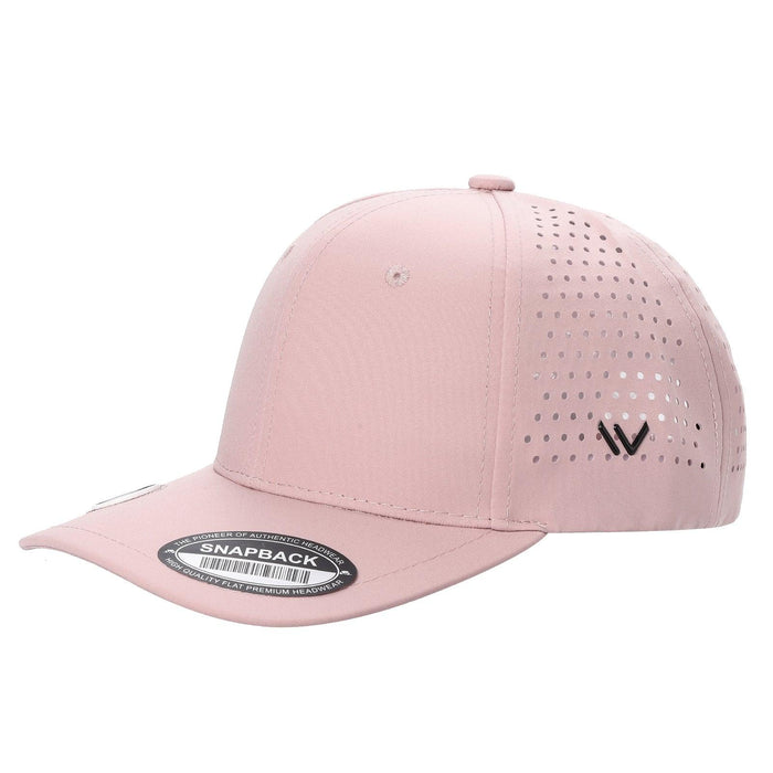 Pink Trucker Mesh 6-Panel Waterproof Laser Vented Golf Hat Cap