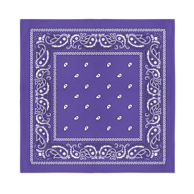 Purple Bandana