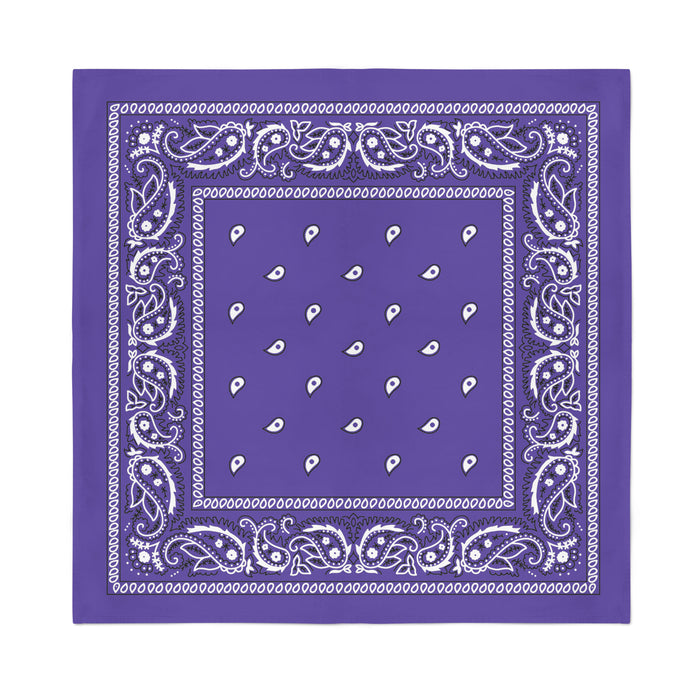 Purple Bandana