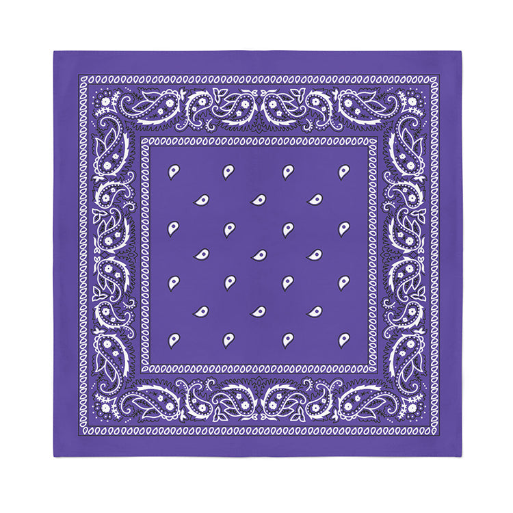 12 Pack COTTON Bandanas Solid 22 inches White Bandanas Wholesale
