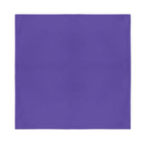 12 Pack POLYESTER Bandanas Solid 22 inches White Bandanas Wholesale