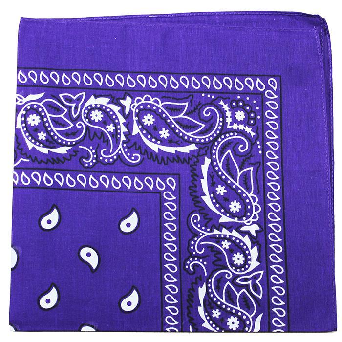 Z***UNAVAILABLE PRODUCT All Bandanas - Paisley or Solid Cotton or Polyester 22 or 27 inches Solid 22 in Cotton Black  Wholesale