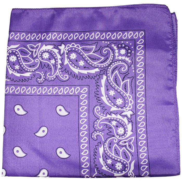 Z***UNAVAILABLE PRODUCT All Bandanas - Paisley or Solid Cotton or Polyester 22 or 27 inches Solid 22 in Cotton Black  Wholesale