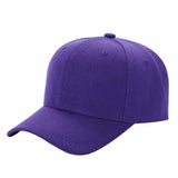 Purple Velcro Hat Cap