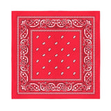 12 Pack POLYESTER Bandanas Solid 22 inches White Bandanas Wholesale