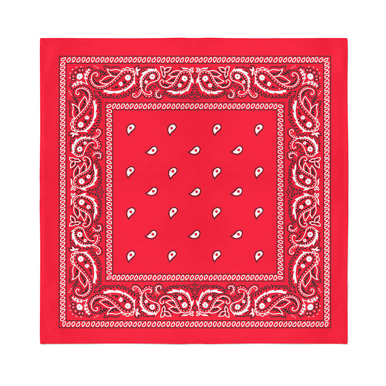 12 Pack COTTON Bandanas Solid 22 inches White Bandanas Wholesale