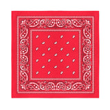 12 Pack POLYESTER Bandanas Solid 22 inches White Bandanas Wholesale