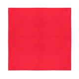 12 Pack COTTON Bandanas Solid 22 inches White Bandanas Wholesale