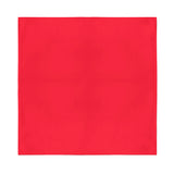 3 Pack POLYESTER Bandanas Solid 22 inches White Bandanas Wholesale