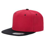 Red & Black Snap Back Hat Cap for Kids