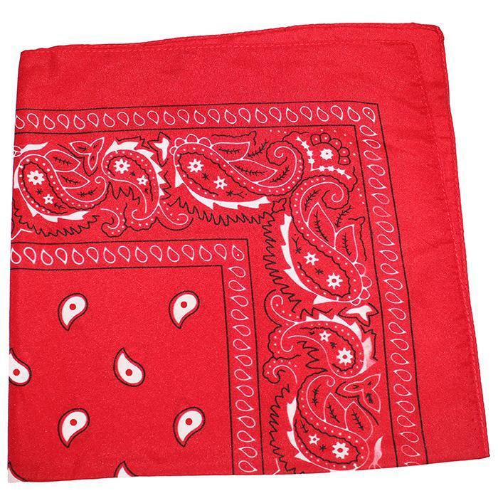 Z***UNAVAILABLE PRODUCT All Bandanas - Paisley or Solid Cotton or Polyester 22 or 27 inches Solid 22 in Cotton Black  Wholesale