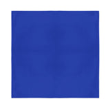 12 Pack POLYESTER Bandanas Solid 22 inches White Bandanas Wholesale