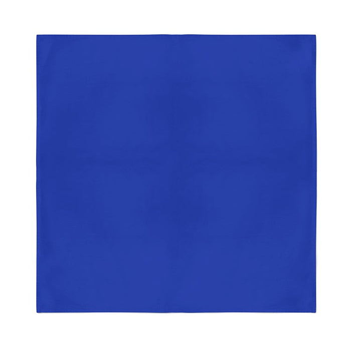 12 Pack POLYESTER Bandanas Solid 22 inches White Bandanas Wholesale