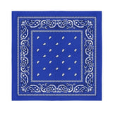 Square Bandanas (24 Pack) Cotton Solid 22 inches Black  Wholesale