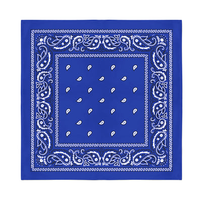Extra Thick COTTON White Bandana Bandanas Wholesale
