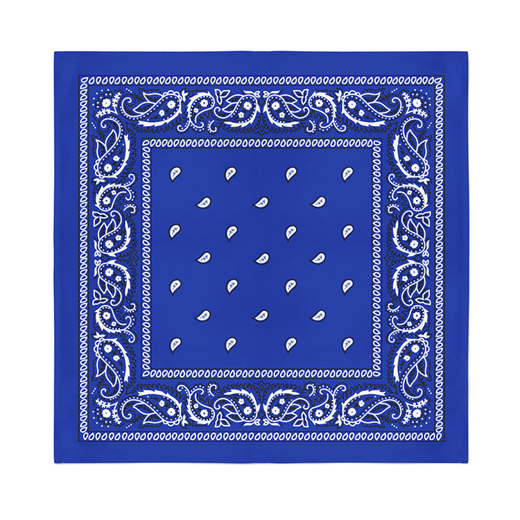 12 Pack COTTON Bandanas Solid 22 inches White Bandanas Wholesale