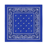 12 Pcs COTTON Bandanas Bulk Wholesale - Paisley or Solid (Sold per Dozen) - BandanasWholesale