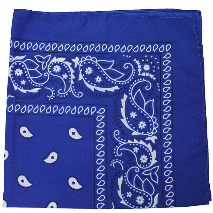 Z***UNAVAILABLE PRODUCT All Bandanas - Paisley or Solid Cotton or Polyester 22 or 27 inches Solid 22 in Cotton Black  Wholesale