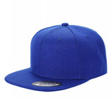 Royal Blue Snap Back Hat Cap Wool