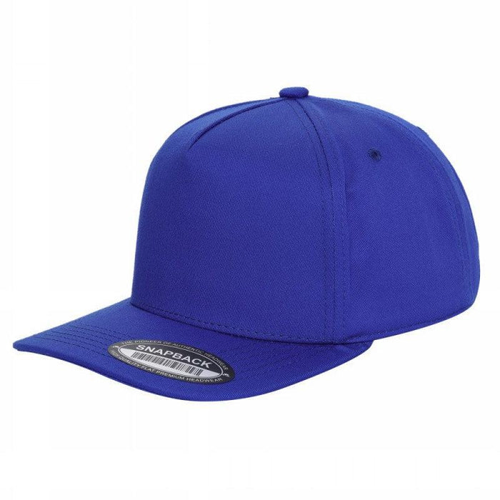 PeligroSports Panama Snapback Hat With Shield & Flag - Royal Blue, One Size